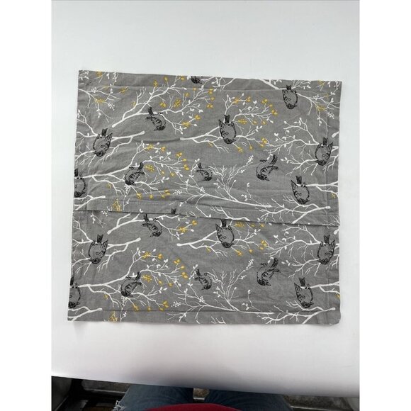 Bird & Floral Fall Pillow Case Covers 15.5”x 14.5”Envelope Closure COVERS ONLY - Picture 6 of 6